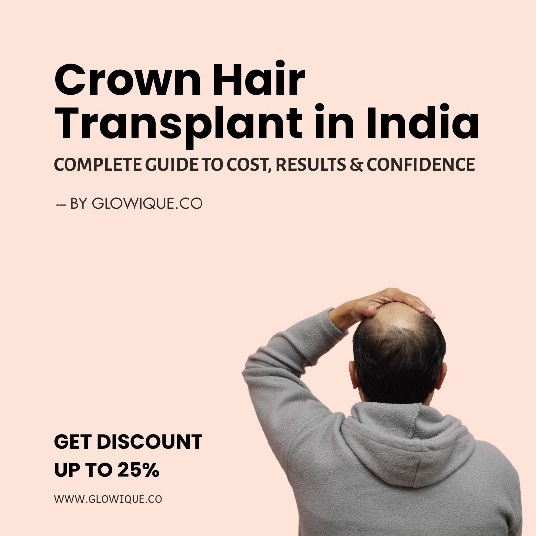 Crown Hair Transplant in India – Complete Guide to Cost, Results & Confidence